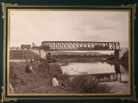 Железная дорога (поезда, паровозы, локомотивы, вагоны) - Мост через реку Ай.726-я верста Самаро-Златоустовской ж.д.