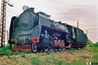 Железная дорога (поезда, паровозы, локомотивы, вагоны) - Паровоз ФД21-3125 на Экспериментальном кольце,Щербинка,Москва.