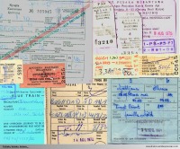 Железная дорога (поезда, паровозы, локомотивы, вагоны) - Билеты,билеты,билеты...