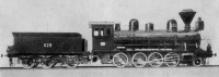 Железная дорога (поезда, паровозы, локомотивы, вагоны) - Паровоз серии Р типа 1-4-0