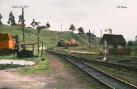 Железная дорога (поезда, паровозы, локомотивы, вагоны) - Станция Терлян Белорецкой УЖД,Башкирия.