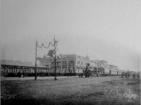 Железная дорога (поезда, паровозы, локомотивы, вагоны) - Отправление первого поезда от Виндавского вокзала,Москва