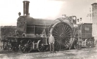 Железная дорога (поезда, паровозы, локомотивы, вагоны) - Танк-паровоз британского инженера Джеймса Пирсона