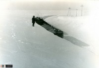 Железная дорога (поезда, паровозы, локомотивы, вагоны) - Снежные заносы на участке Мурапталово-Сакмарская,Оренбургская облась