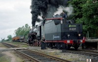 Железная дорога (поезда, паровозы, локомотивы, вагоны) - Паровоз Л-3297 на ст.Тарту,Эстония