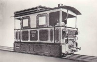 Железная дорога (поезда, паровозы, локомотивы, вагоны) - Трамвайный паровоз