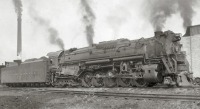 Железная дорога (поезда, паровозы, локомотивы, вагоны) - Паровоз J1а №6409 типа Texas Пенсильванской ж.д.,США