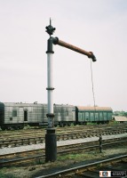 Железная дорога (поезда, паровозы, локомотивы, вагоны) - Паровозная гидроколонка на ст.Кыштым,Челябинская область