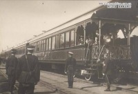 Железная дорога (поезда, паровозы, локомотивы, вагоны) - Пульмановский вагон со смотровой площадкой