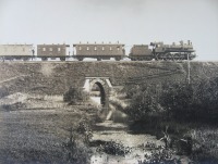 Железная дорога (поезда, паровозы, локомотивы, вагоны) - Пассажирский поезд вблизи ст.Гжель