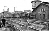 Железная дорога (поезда, паровозы, локомотивы, вагоны) - Станция Ганновер