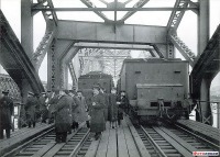 Железная дорога (поезда, паровозы, локомотивы, вагоны) - Железнодорожный мост через Даугаву в Риге