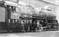 Железная дорога (поезда, паровозы, локомотивы, вагоны) - Паровоз типа 1-5-1 построенный на заводе 