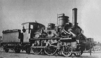 Железная дорога (поезда, паровозы, локомотивы, вагоны) - Паровоз серии 740 типа 1-2-0