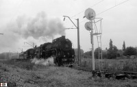 Железная дорога (поезда, паровозы, локомотивы, вагоны) - Туристический поезд с паровозами Л-0074 и Эу709-84