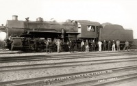 Железная дорога (поезда, паровозы, локомотивы, вагоны) - Паровоз-толкач №4595 типа 0-5-0