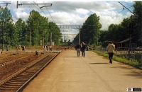 Железная дорога (поезда, паровозы, локомотивы, вагоны) - Станция Детское Село,Санкт-Петербург