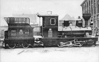 Железная дорога (поезда, паровозы, локомотивы, вагоны) - Паровоз военно-полевой железной дороги