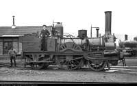 Железная дорога (поезда, паровозы, локомотивы, вагоны) - Танк-паровоз №0132 типа 1-1-1 постройки 1844 г.