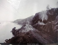 Железная дорога (поезда, паровозы, локомотивы, вагоны) - Железная дорога близ Батума