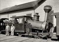 Железная дорога (поезда, паровозы, локомотивы, вагоны) - Паровоз зубчатой железной дороги