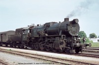 Железная дорога (поезда, паровозы, локомотивы, вагоны) - Паровоз 52 7443 типа 1-5-0