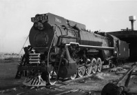Железная дорога (поезда, паровозы, локомотивы, вагоны) - Китайский паровоз QJ 3501 типа 1-5-1
