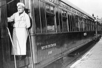 Железная дорога (поезда, паровозы, локомотивы, вагоны) - Вагон-ресторан Транссибирского экспресса