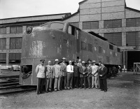 Железная дорога (поезда, паровозы, локомотивы, вагоны) - Группа советских специалистов по приемке тепловозов серии Дб на заводе Балдвин в США