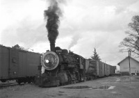 Железная дорога (поезда, паровозы, локомотивы, вагоны) - Паровоз №2781 типа 1-4-0 с поездом