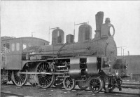 Железная дорога (поезда, паровозы, локомотивы, вагоны) - Паровоз серии П типа 2-2-0