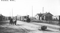 Железная дорога (поезда, паровозы, локомотивы, вагоны) - Станция и поезд узкоколейной ж.д.