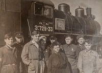 Железная дорога (поезда, паровозы, локомотивы, вагоны) - Первый поезд в Сталинград