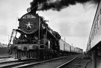 Железная дорога (поезда, паровозы, локомотивы, вагоны) - Паровоз ИС20-320