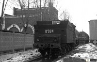 Железная дорога (поезда, паровозы, локомотивы, вагоны) - Паровоз Ов-324 прибыл в Москву на съемки.Депо Подмосковная