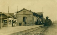 Железная дорога (поезда, паровозы, локомотивы, вагоны) - Станция Удельная