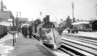 Железная дорога (поезда, паровозы, локомотивы, вагоны) - Паровоз №65388  со  снегоочистителем