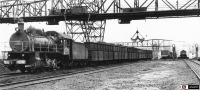 Железная дорога (поезда, паровозы, локомотивы, вагоны) - Паровоз V (ижица)-4412 на Магнитогорском металлургическом комбинате