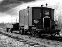 Железная дорога (поезда, паровозы, локомотивы, вагоны) - Самодельная дрезина