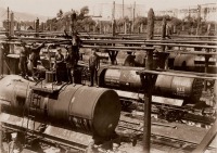 Железная дорога (поезда, паровозы, локомотивы, вагоны) - Залiзнична станцiя в Бориславi