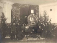 Железная дорога (поезда, паровозы, локомотивы, вагоны) - С Новым 1911 годом!