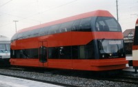 Железная дорога (поезда, паровозы, локомотивы, вагоны) - Двухэтажная мотриса DB 670