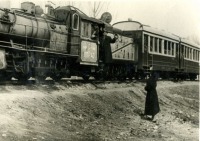 Железная дорога (поезда, паровозы, локомотивы, вагоны) - Паровоз ЮП-40 на Алмаатинской ДЖД (Малая Турксибская ж.д.)