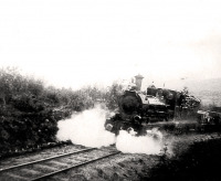 Железная дорога (поезда, паровозы, локомотивы, вагоны) - Поезд на Бодайбинской узкоколейной ж.д.