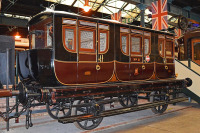 Железная дорога (поезда, паровозы, локомотивы, вагоны) - Вагон британской королевы Аделаиды