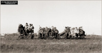 Железная дорога (поезда, паровозы, локомотивы, вагоны) - Поезд на перегоне Черусти-Уршель,  Московская область