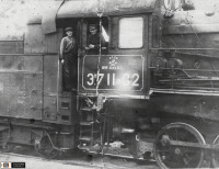 Железная дорога (поезда, паровозы, локомотивы, вагоны) - Паровоз Эм711-02 и его бригада
