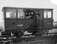 Железная дорога (поезда, паровозы, локомотивы, вагоны) - Участковая дрезина Уа3836