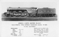 Железная дорога (поезда, паровозы, локомотивы, вагоны) - Экспресс Лондон и Северо-Восточные линии