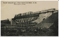 Железная дорога (поезда, паровозы, локомотивы, вагоны) - Мост через реку Косуль